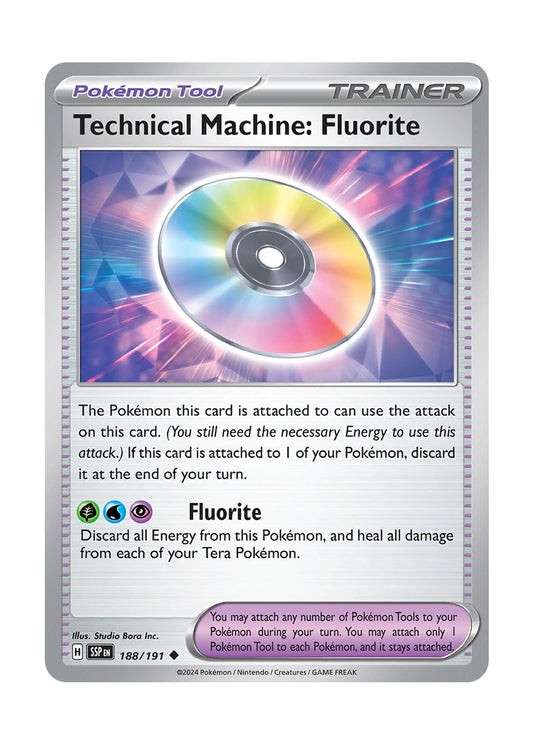 Technical Machine: Fluorite (188/191) - Surging Sparks