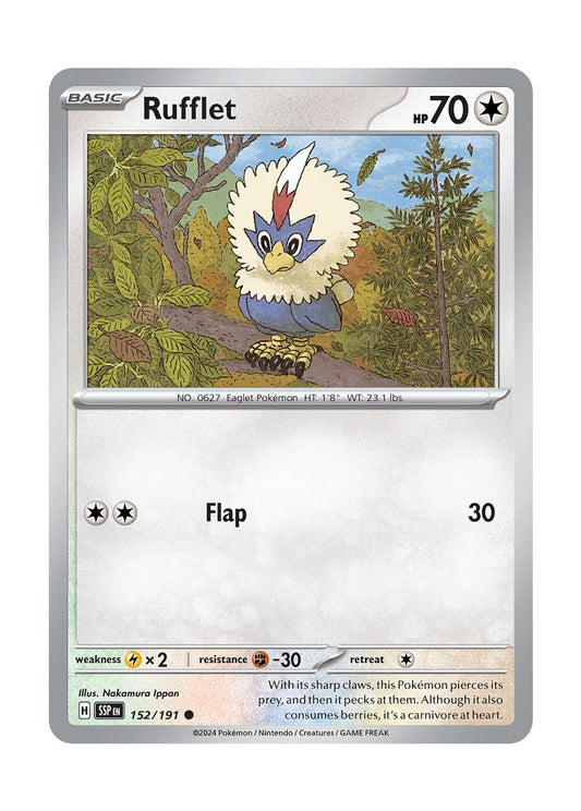 Rufflet (152/191) - Surging Sparks