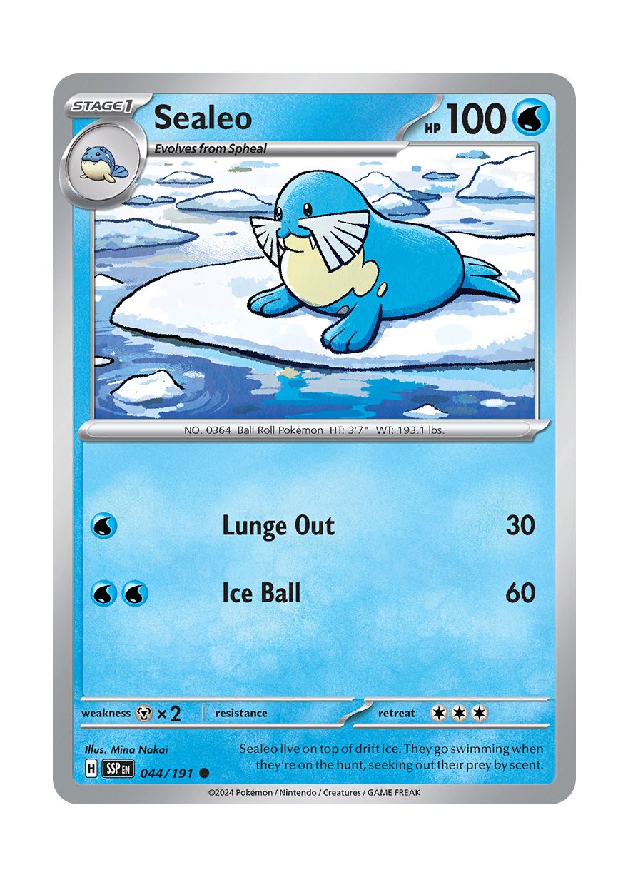 Sealeo (044/191) - Surging Sparks