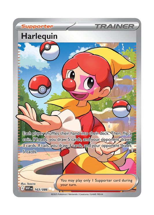 Harlequin (163/86) - White Flare