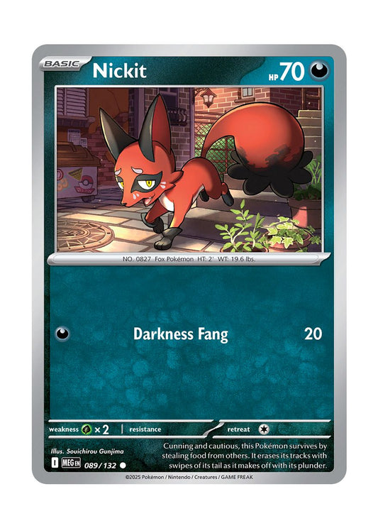 Nickit (089/132) - Mega Evolution