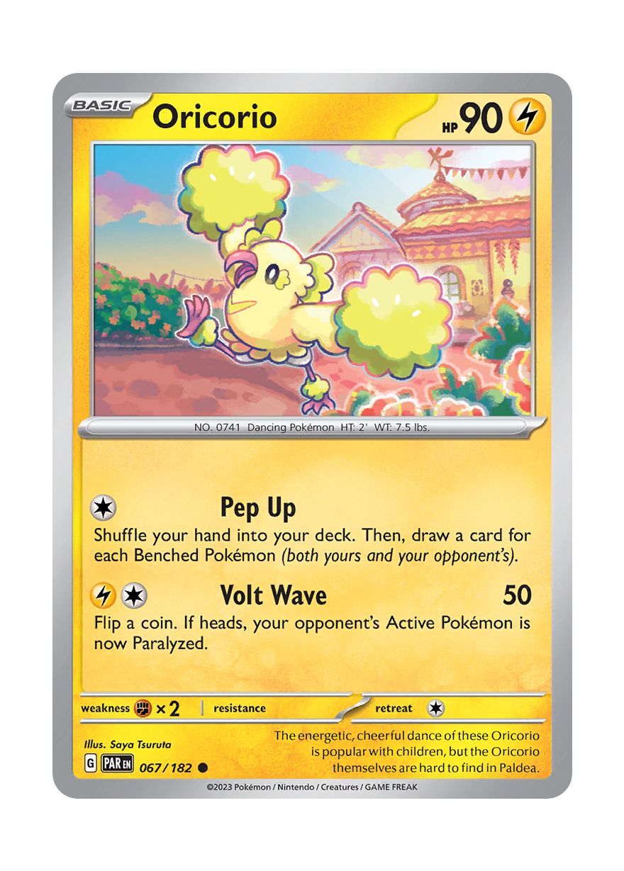 Oricorio - Reverse Holo (067/182) - Paradox Rift