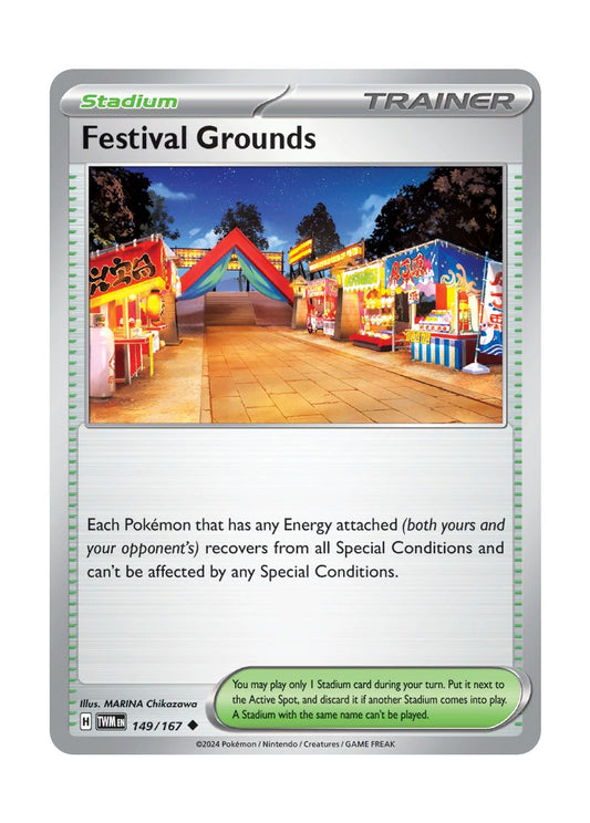 Festival Grounds - Reverse Holo (149/167) - Twilight Masquerade