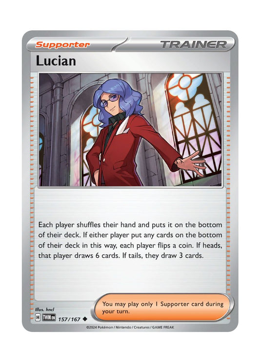 Lucian - Reverse Holo (157/167) - Twilight Masquerade