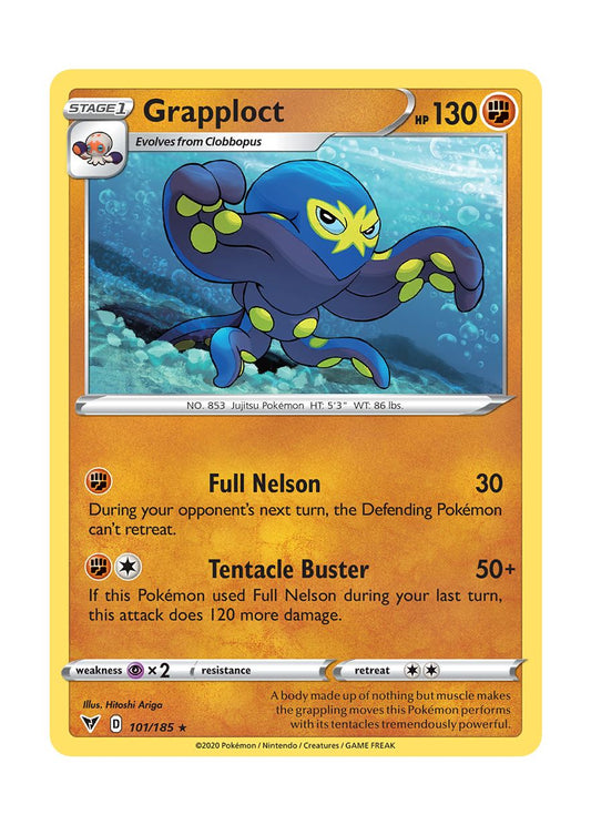 Grapploct - Reverse Holo (101/185) - Vivid Voltage