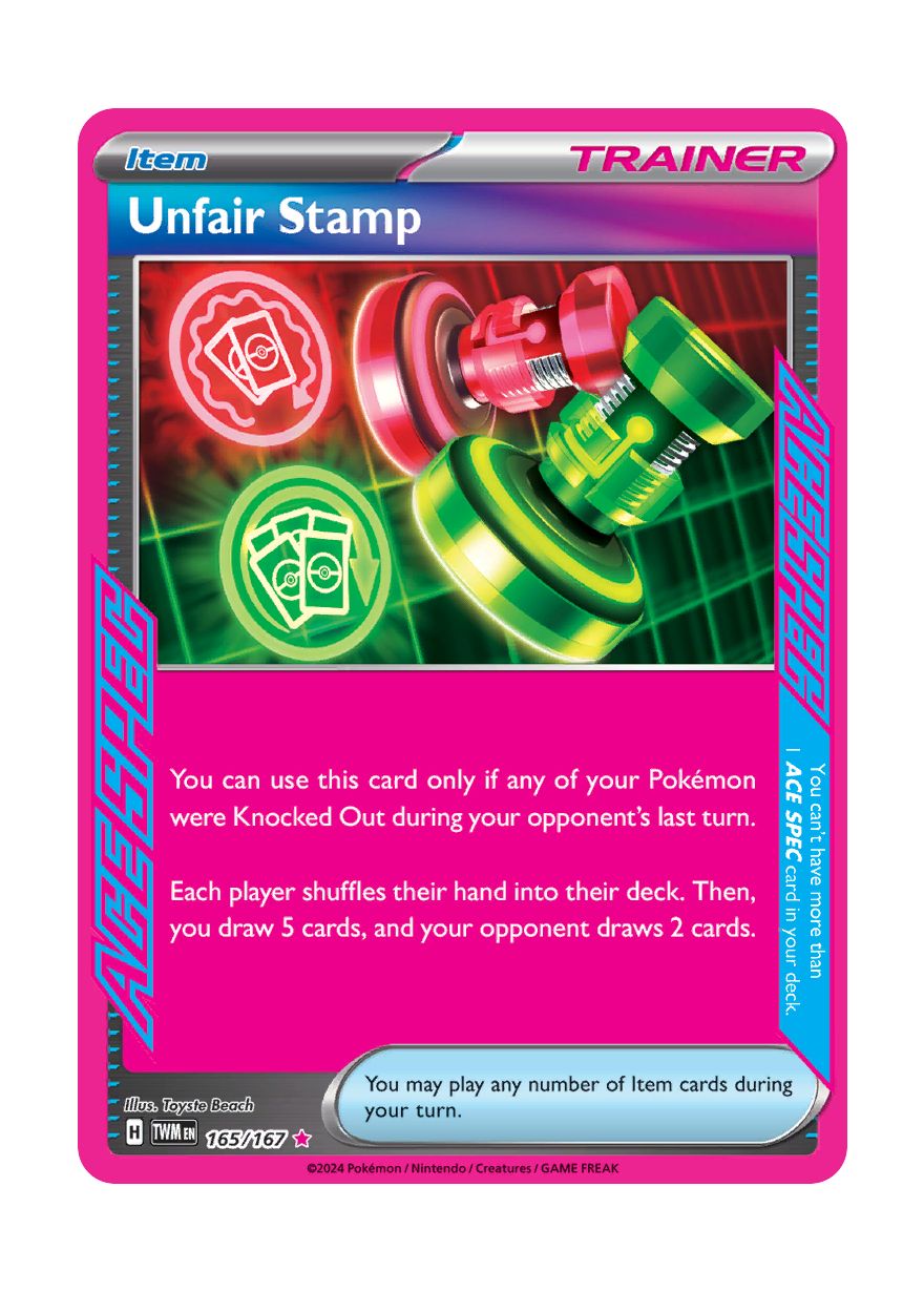 Unfair Stamp (165/167) - Twilight Masquerade