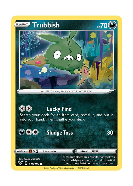 Trubbish - Reverse Holo (110/185) - Vivid Voltage