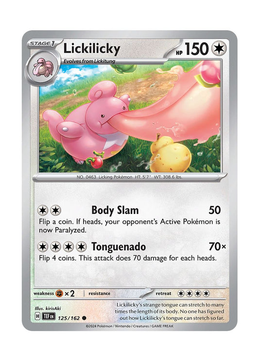 Lickilicky - Reverse Holo (125/162) - Temporal Forces