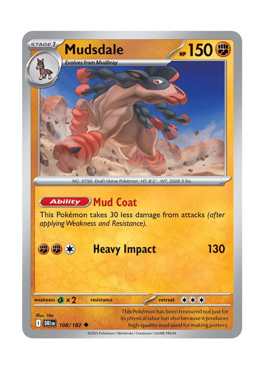 Mudsdale (108/182) - Destined Rivals