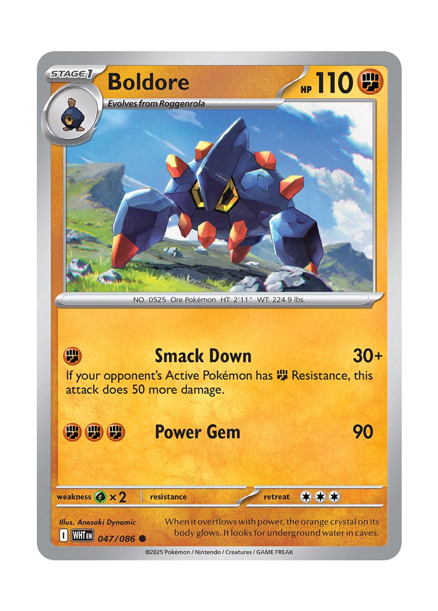 Boldore (047/86) - White Flare