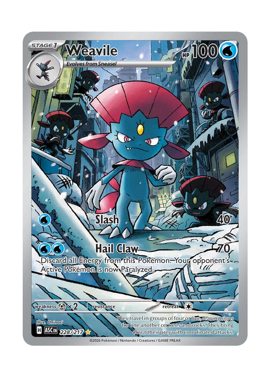 Weavile (228/217) - Ascended Heroes