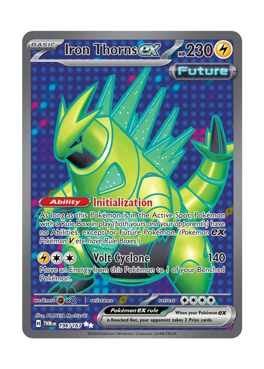 Iron Thorns ex (196/167) - Twilight Masquerade