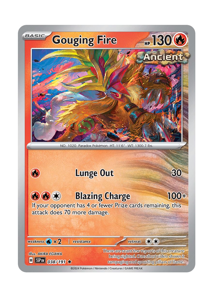 Gouging Fire (038/191) - Surging Sparks