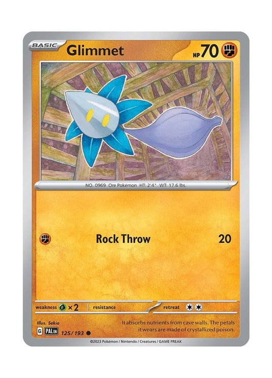 Glimmet - Reverse Holo (125/193) - Paldea Evolved