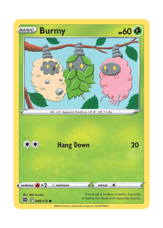 Burmy - Reverse Holo (009/172) - Brilliant Stars