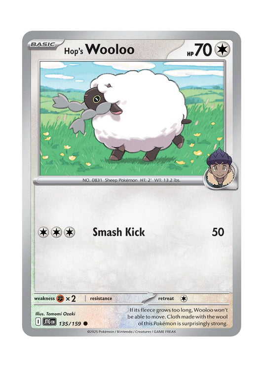 Hop's Wooloo (135/159) - Journey Together