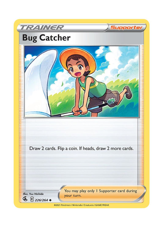 Bug Catcher - Reverse Holo (226/264) - Fusion Strike