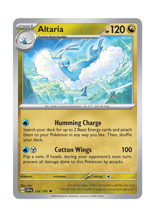 Altaria (134/191) - Surging Sparks