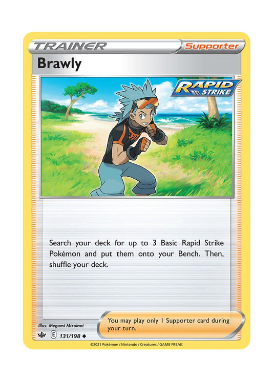 Brawly - Reverse Holo (131/198) - Chilling Reign