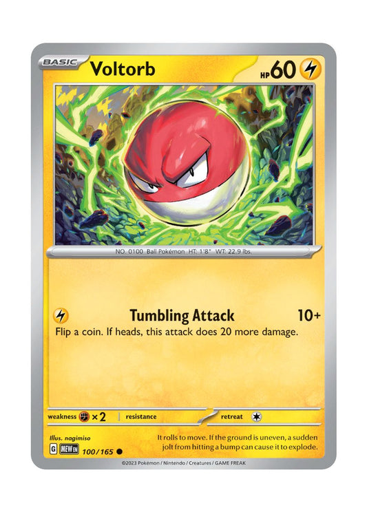 Voltorb - Reverse Holo (100/165) - 151