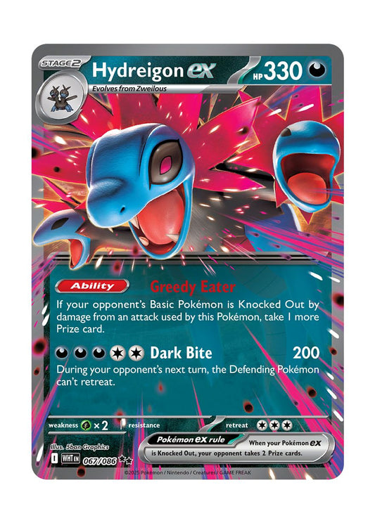 Hydreigon ex (067/86) - White Flare