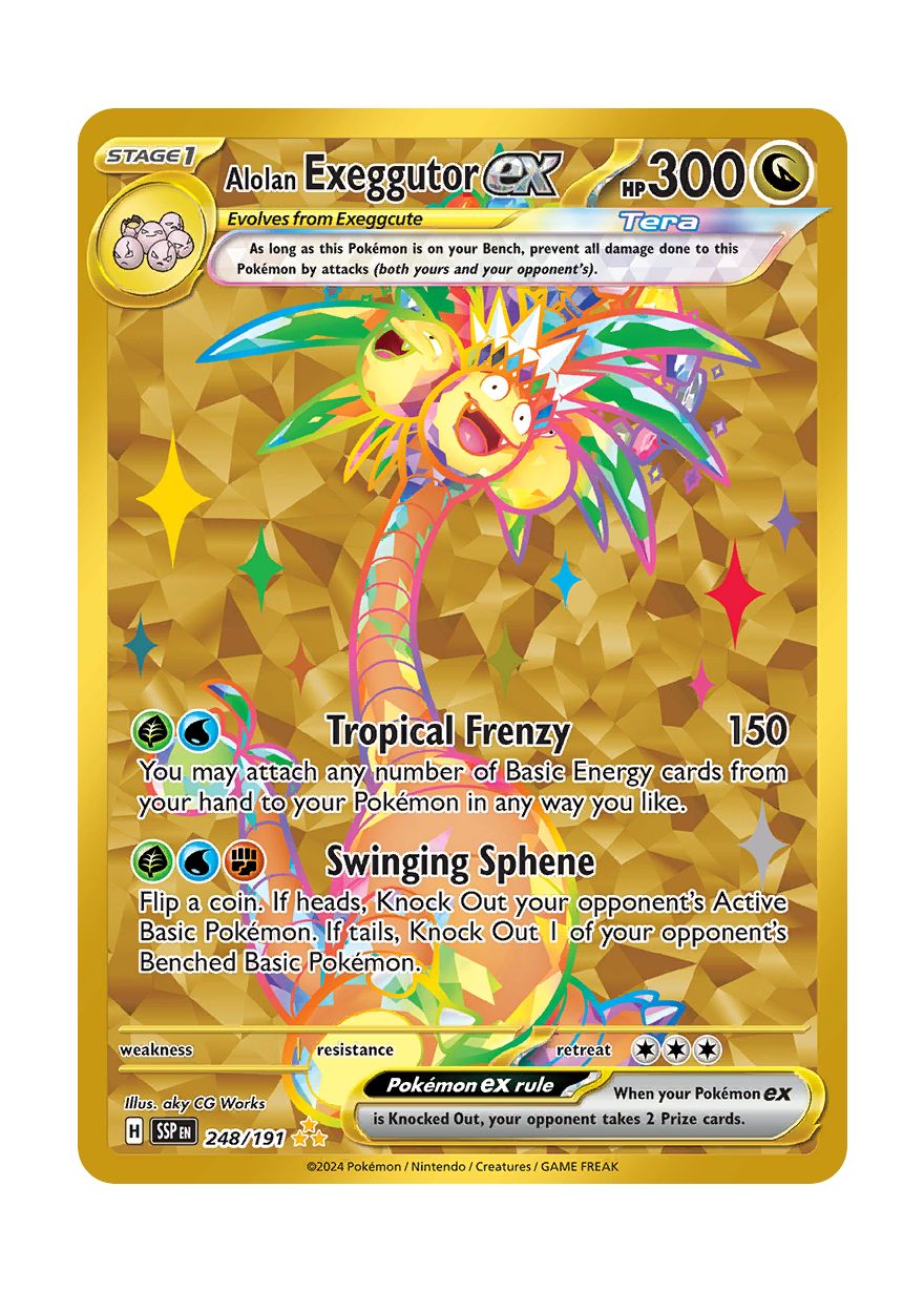 Alolan Exeggutor ex (248/191) - Surging Sparks