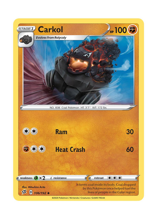 Carkol - Reverse Holo (106/192) - Rebel Clash