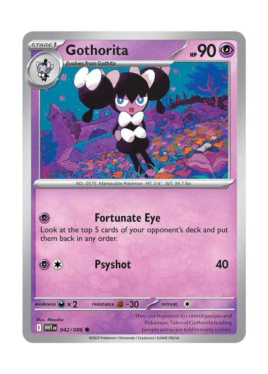 Gothorita (042/86) - White Flare