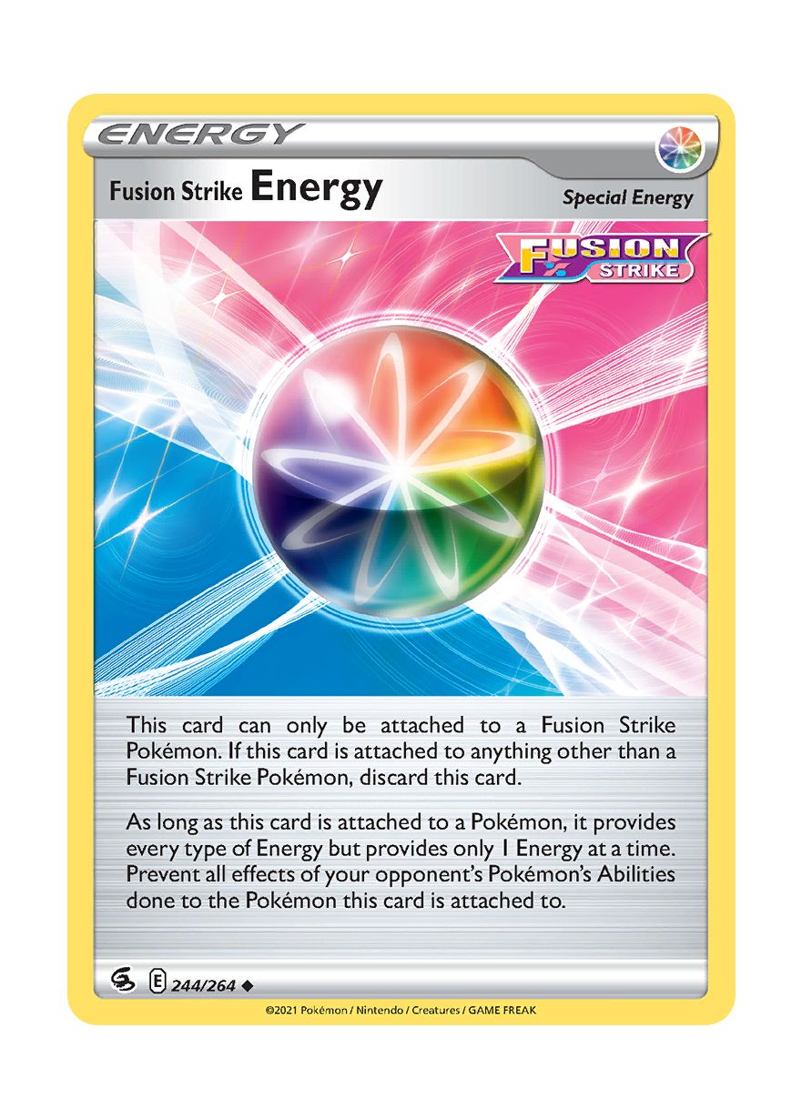 Fusion Strike Energy - Reverse Holo (244/264) - Fusion Strike