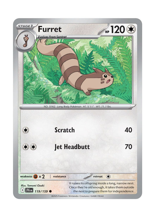 Furret (119/159) - Journey Together