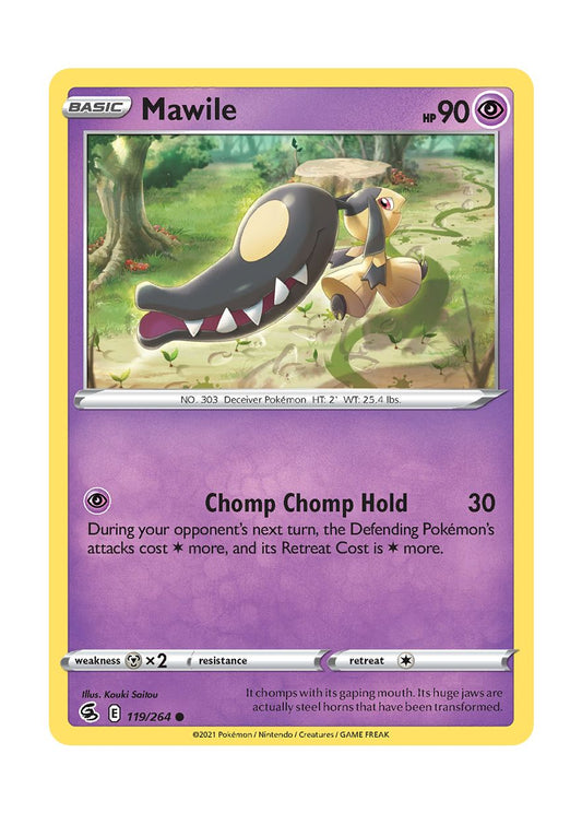 Mawile - Reverse Holo (119/264) - Fusion Strike