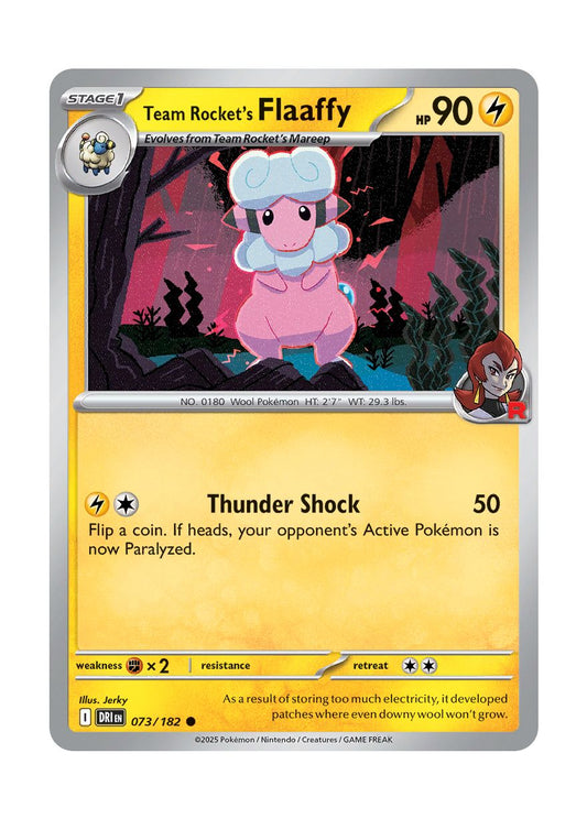 Team Rocket's Flaaffy (073/182) - Destined Rivals