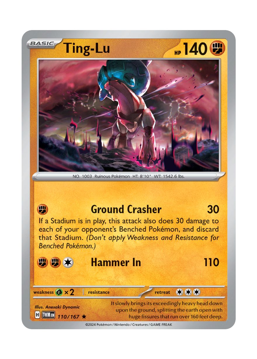 Ting-Lu - Reverse Holo (110/167) - Twilight Masquerade