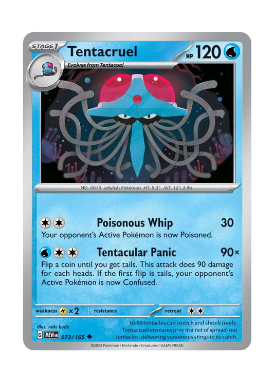 Tentacruel - Reverse Holo (073/165) - 151