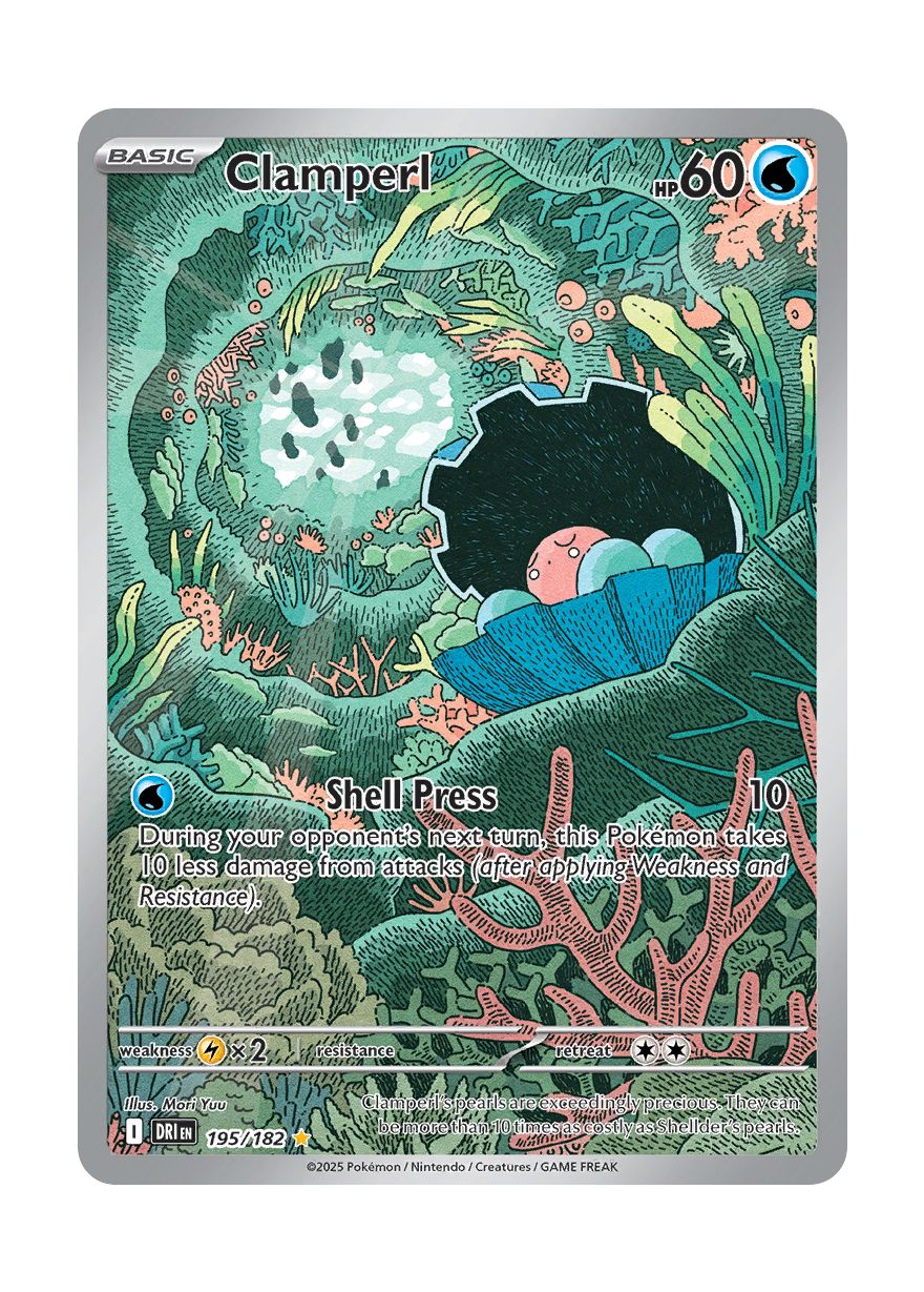 Clamperl (195/182) - Destined Rivals