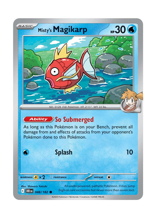 Misty's Magikarp (048/182) - Destined Rivals