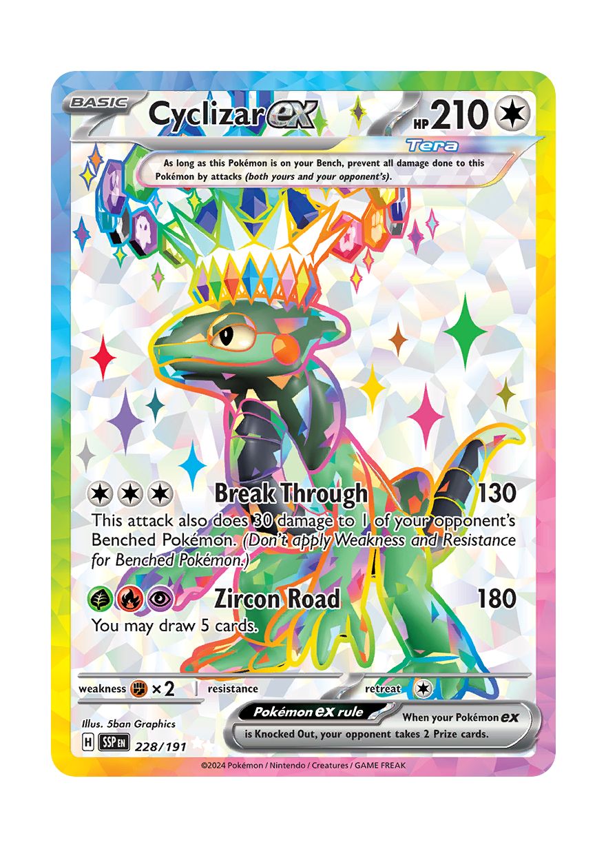 Cyclizar ex (228/191) - Surging Sparks