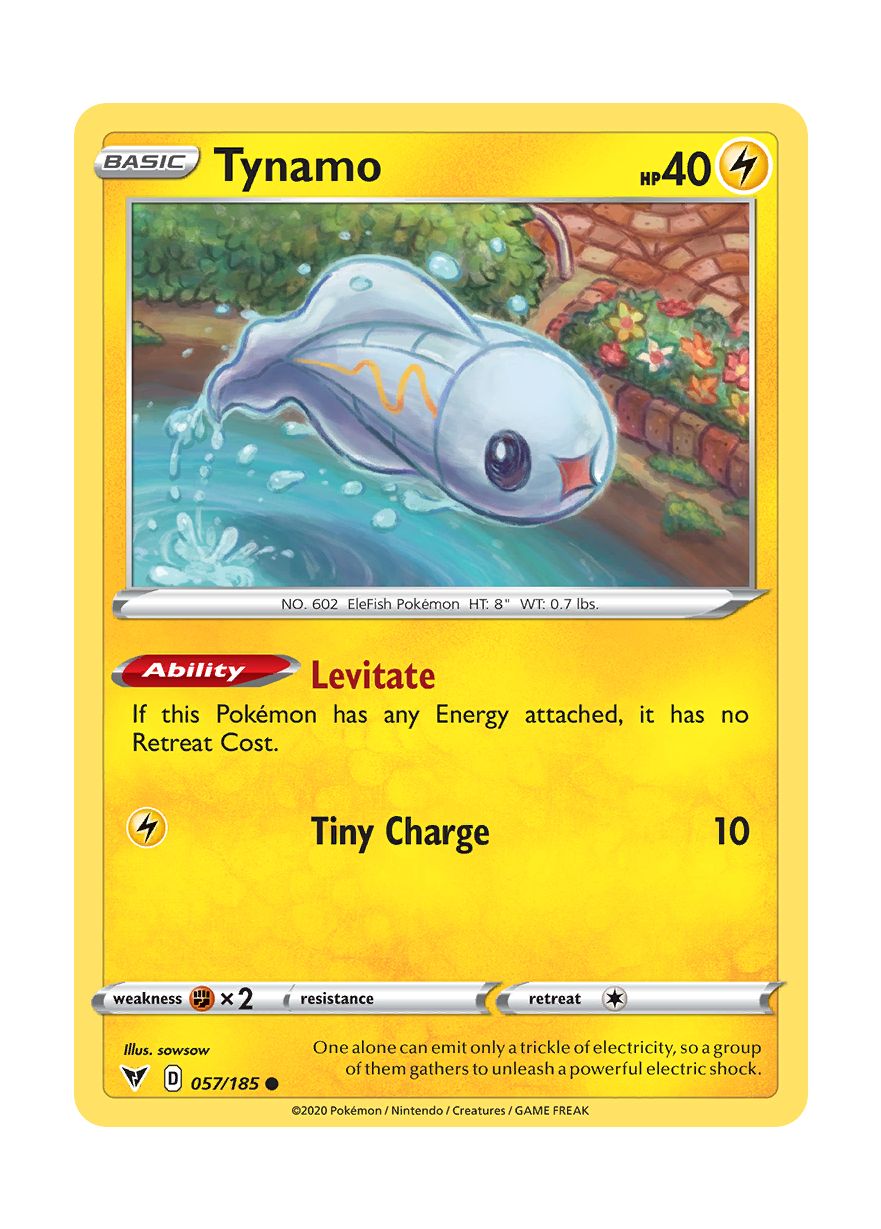 Tynamo - Reverse Holo (057/185) - Vivid Voltage