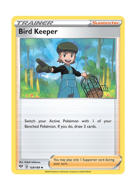 Bird Keeper - Reverse Holo (159/189) - Darkness Ablaze