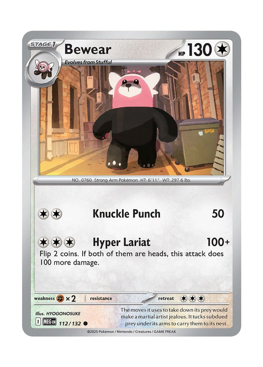 Bewear (112/132) - Mega Evolution
