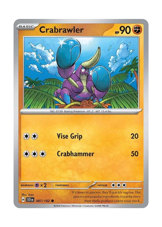 Crabrawler (087/142) - Stellar Crown