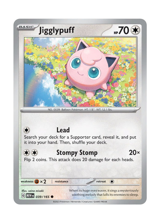 Jigglypuff - Reverse Holo (039/165) - 151