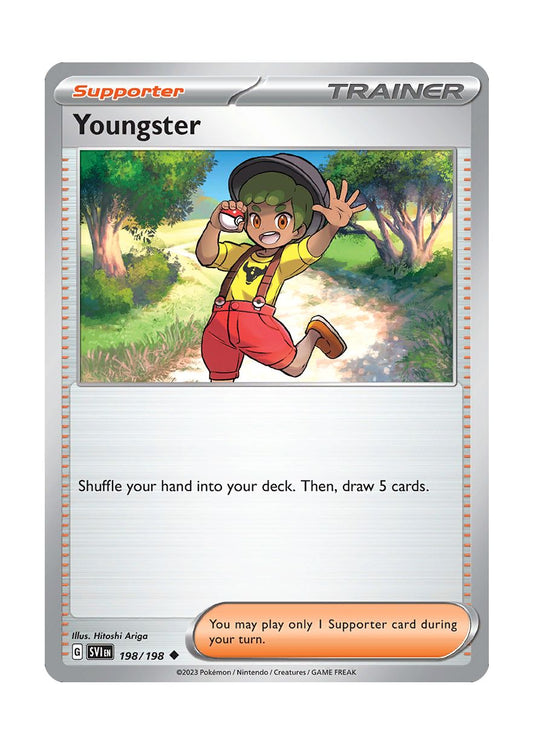 Youngster - Reverse Holo (198/198) - Scarlet & Violet