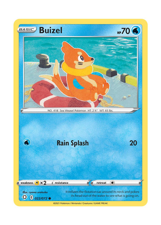Buizel - Reverse Holo (022/72) - Shining Fates