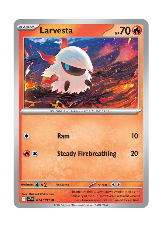 Larvesta (024/191) - Surging Sparks