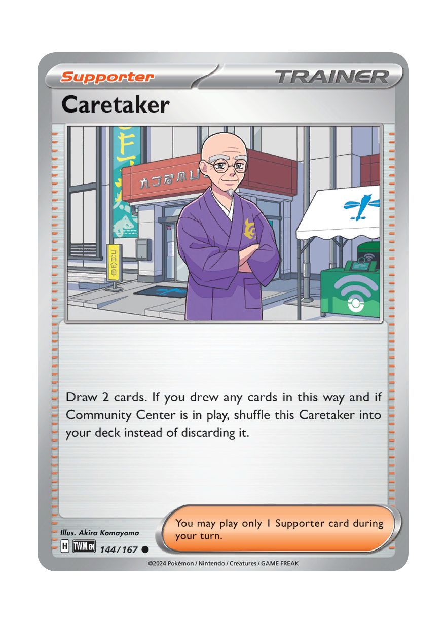 Caretaker - Reverse Holo (144/167) - Twilight Masquerade