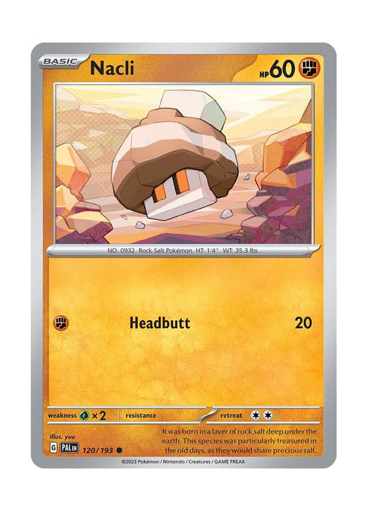 Nacli - Reverse Holo (120/193) - Paldea Evolved
