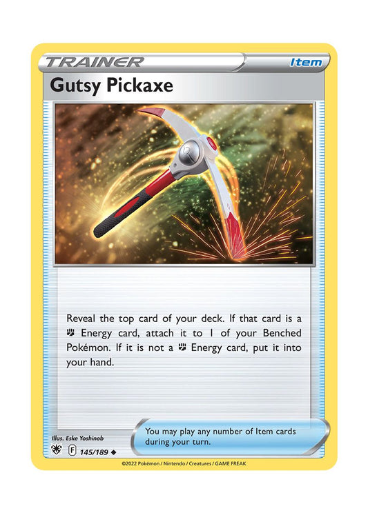 Gutsy Pickaxe - Reverse Holo (145/189) - Astral Radiance