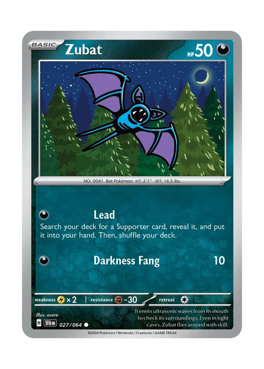 Zubat (027/64) - Shrouded Fable