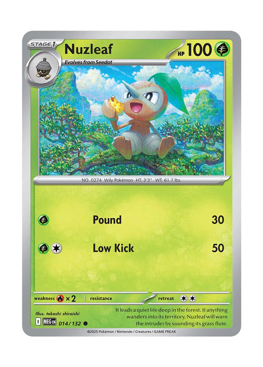 Nuzleaf (014/132) - Mega Evolution
